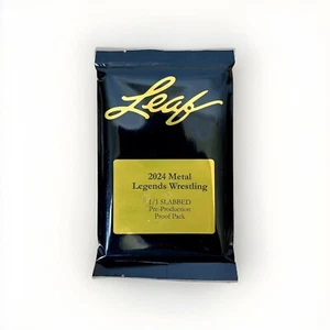 2024 Leaf Metal Legends Wrestling Slabbed #1/1 Pre-Production Proof Pack SEALED - Bild 1 von 1