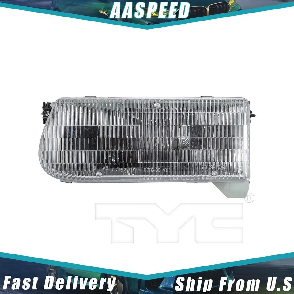 Левая фара в сборе TYC для Ford Explorer 1995 1996 1997 1998 2000 2001 годов выпуска - Изображение 1 из 4