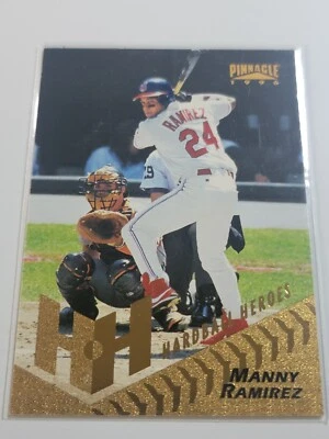 MANNY RAMIREZ 1996 Pinnacle Hardball Heroes #278.   INDIANS - Image 1 of 2