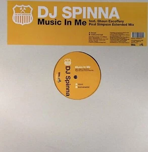 Music In Me: Extended Mix Record By DJ Spinna On Vinyl Very Good Vinyl Record LP - Imagen 1 de 3