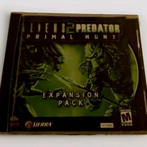 Aliens Versus VS Predator 2 Primal Hunt Expansion Pack PC Windows Disc Flawless! - Picture 1 of 4