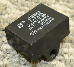 CBB61 Air Capacitor 450V Fan Capacitor New Starting Capacitor - Picture 1 of 3
