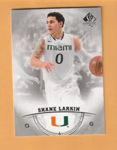 Shane Larkin Miami Hurricanes 2013-14 SP Auténtico #28 7S - Imagen 1 de 2