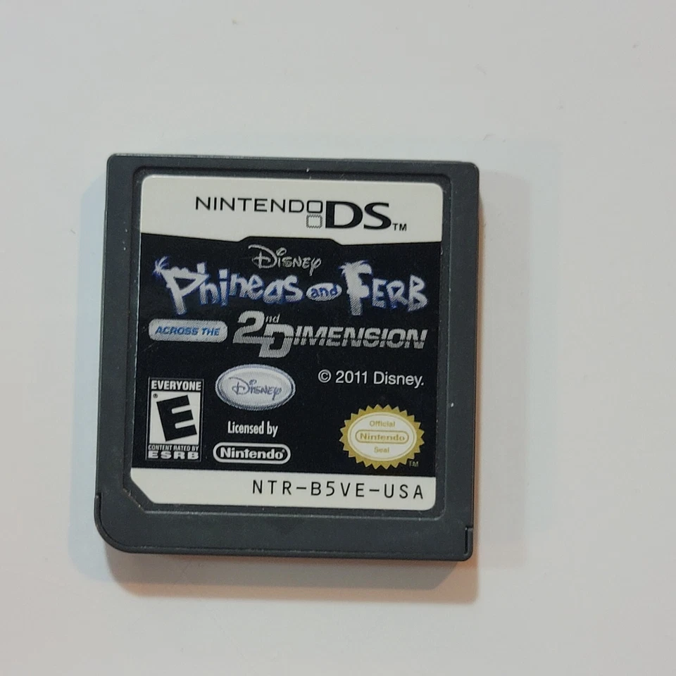 Phineas and Ferb Across The 2nd Dimension (Nintendo DS) 3DS 2DS DSi XL Foto 1 de 1