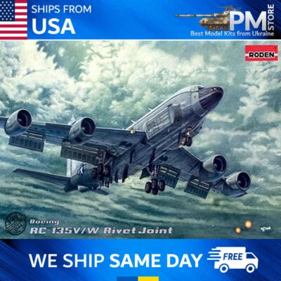 Roden 349 Boeing RC-135V/W Rivet Joint Plastic model kit 1/144 - Image 1 of 3