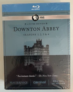 Masterpiece: Downton Abbey Seasons 1 & 2 & 3 & 4 (Blu-ray) - Brand New Sealed - Bild 1 von 6