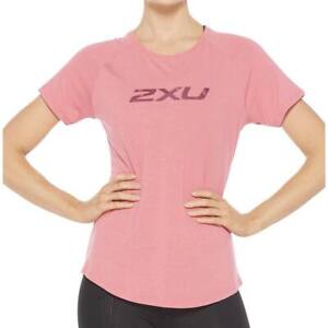 2XU Contender Short Sleeve Womens Running Top - Pink