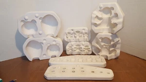 Teddy Bear & Bear Family & 3 Bears & Bear Head Bust Ceramic Slip Cast Molds - Picture 1 of 12