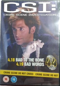 CSI CRIME SCENE INVESTIGATION DVD NEW SEALED BAD TO THE BONE BAD WORDS #250 - Picture 1 of 1