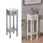 Small Console Table Side Telephone Table 1 Drawer w/ Shelf Corner Storage Unit