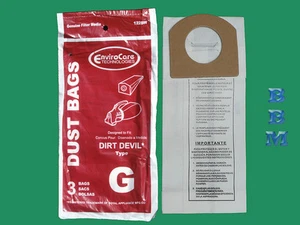 3 Royal Dirt Devil Type G 3010347001 3010348001 3103075001 Hand Vac Vacuum Bags - Picture 1 of 1