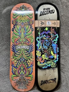 2 ~ Skateboard Decks 8.375 Inch & 8.25 Wide Darkstar Skateboards ~ Brand New - Picture 1 of 11
