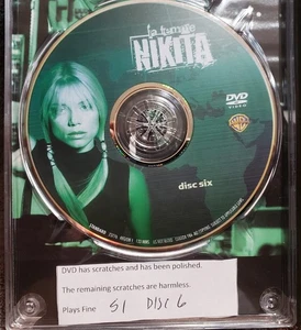 (SALE1) REPLACEMENT USED DVD La Femme Nikita: The First Season DVD 6 ONLY - Picture 1 of 2