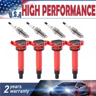 HIGH PERFORMANCE UF495 Ignition Coil+Spark Plug For 2003-2009 Toyota 4Runner 4.0 — 第 1/4 张图片