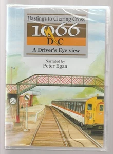 1066 DC (DVD) Drivers Eye View ~ Cab Ride ~ Railway DVD ~ Video 125 ~ New - Imagen 1 de 2