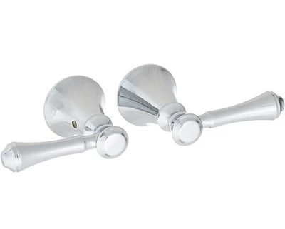 Набор из двух рычажных ручек Delta Cassidy для крана ванной хром H297 - Изображение 1 из 4