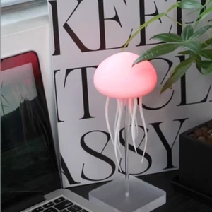 Color-Changing Smart Jellyfish Lamp - Voice Controlled Mood Light with Floating - Picture 1 of 11