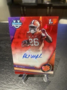 2023 Bowman U Sapphire Phil Mafah /5 Auto Clemson Tigers SSP - Picture 1 of 2