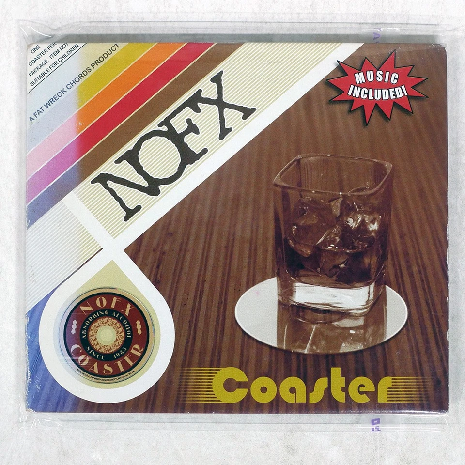 NOFX COASTER Fat Wreck Chords FAT7372 IMPORT 1CD - Image 1 of 1