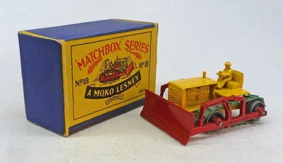 Moko Lesney Matchbox Toys MB18a Caterpillar Bulldozer - Image 1 of 2