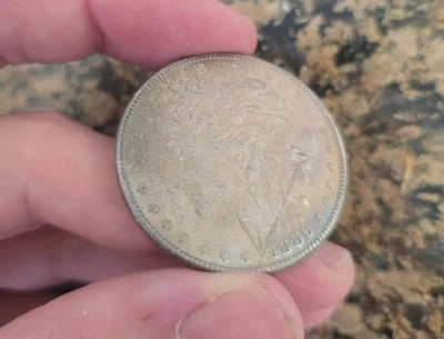 Toned Color 1886 $1 VF Morgan Dollar One Of A Kind Beauty 1 - Image 1 of 4