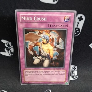 Mind Crush SOD-EN056 Unlimited LP+ Light Play Yu-Gi-Oh! Card - Picture 1 of 6