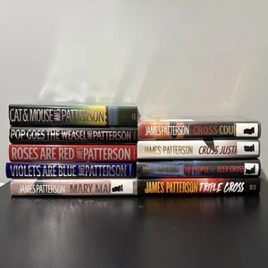 Lot of 9 Alex Cross Series by James Patterson HC/DJ 1st Editions - Bild 1 von 19