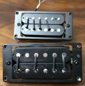 2014 Epiphone Les Paul Special II Electric Guitar Pickup Set With Rings & Screws - Picture 1 of 3
