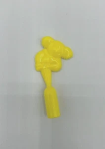 Vintage 1989 (MCMLXXXIX) Lisa Frank Yellow Hard Plastic Koala Pencil Topper - Picture 1 of 3