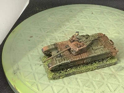 Tanque Prince negro británico pintado a mano de 15 mm (finales de la guerra) Foto 1 de 3