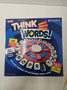 Ideal Think Words Gioco Famiglia Pensiero Rapido Lettera Pressing Testato (scatola danneggiata) - Foto 1 di 2