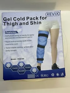 Revix Gel Cold Pack zur Linderung von Oberschenkel- und Schienbeinschmerzen neu und wiederverwendbar - Bild 1 von 3