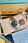 Rolex Datejust 36mm Steel And Yellow Gold- Rare Black Gilt Dial