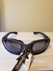 xsportz motorcycle motocross riding atv padded sunglass sunglasses uv400 xs48 - Picture 1 of 12