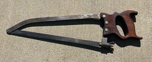 Vintage E.C. Atkins & Co No 1 Meat Bone Saw - Picture 1 of 9