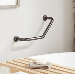 Signature Hardware 353736 Lenoir 17" Angled Grab Bar - Picture 1 of 1