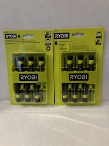 NEW, RYOBI Precision Sets, (1) Standard 6-Pc & (1) Star/Torx 6-Pc Precision Sets - Picture 1 of 8