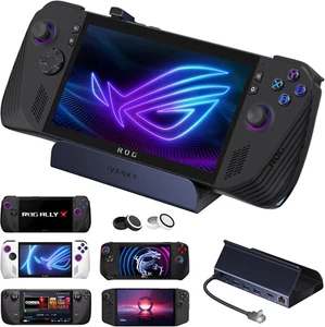 Ivanky 8-In-1 Docking Station 4K@120Hz for ASUS ROG Ally X/Valve Steam Deck Oled - Picture 1 of 12