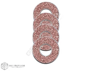4 Rose Gold VVashers™ - Waschmaschinen werfen/waschen Spiel von Get Outside Games - Bild 1 von 3