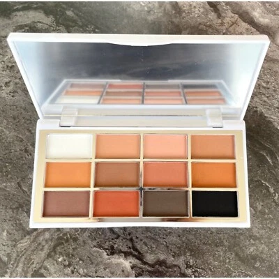 Lash Step Matte About You Eyeshadow Palette 12 Universal Matte Shades Day&Night - Image 1 of 4