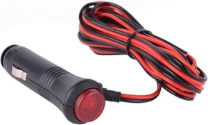 Cigarette Lighter Plug with Switch Cigarette Lighter Power Plug Cable Male Light - Bild 1 von 12