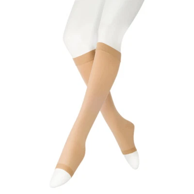 Compression Socks Women Men Anti-Fatigue Graduated Thrombus 20-30 mmHg Stockings - Image 1 of 4
