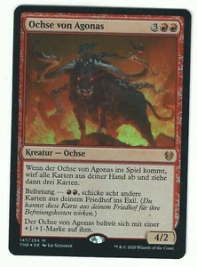 FOIL  Ochse von Agonas / Ox of Agonas  - THEROS BEYOND DEATH -  deutsch  (nm +) - Picture 1 of 1