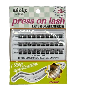 Ardell Winks Underlash Extension - 30ct Galore Pre-Glued Lashes w/ Applicator - Picture 1 of 2