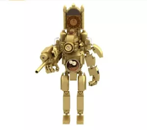 Skibidi Toilet Titan Clock man Building Blocks Toys Robot 395 Pieces - Picture 1 of 6