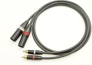 MOGAMI 2549 XLR male - RCA pair cable 5m CABLECRAFT Onkodo Japan New