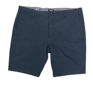 NEU Nautica Flex Herren klassische Passform Chino Stretch Shorts marineblau W 40 Schrittlänge 10" - Bild 1 von 2