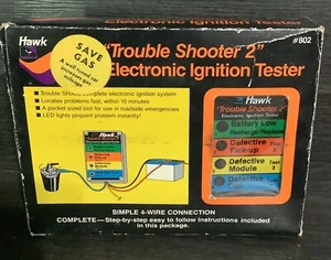 Vintage HAWK "Trouble Shooter 2" Charging System Tester - Picture 1 of 6