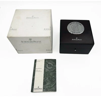 RARO Auténtico Audemars Piguet Dama Alinghi Roble Real Caja de Reloj Offshore RARO Foto 1 de 4
