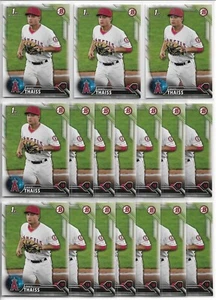 2016 Bowman Draft Matt Thaiss (17) Card Paper Lot Angels Rookie #BD-110 RC 1st - Picture 1 of 1